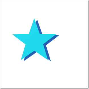 Blue Stars Posters and Art